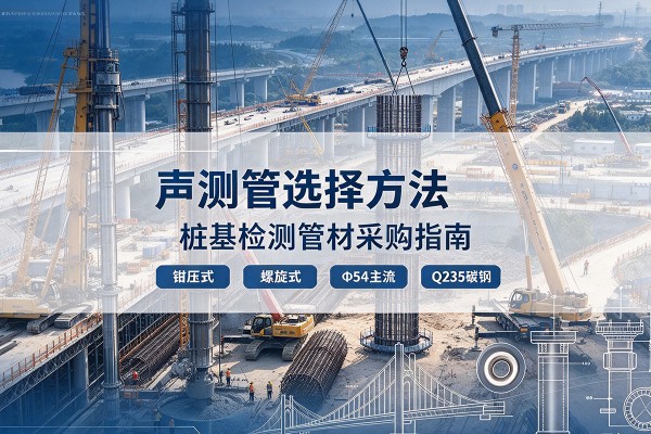 比如声测管选型标准