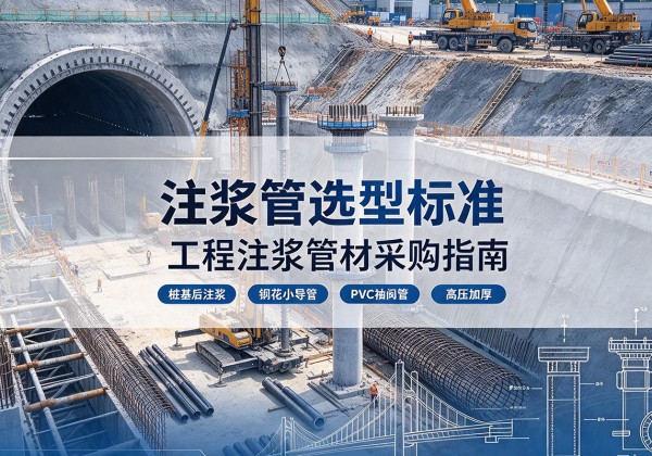 比如注浆管选型标准